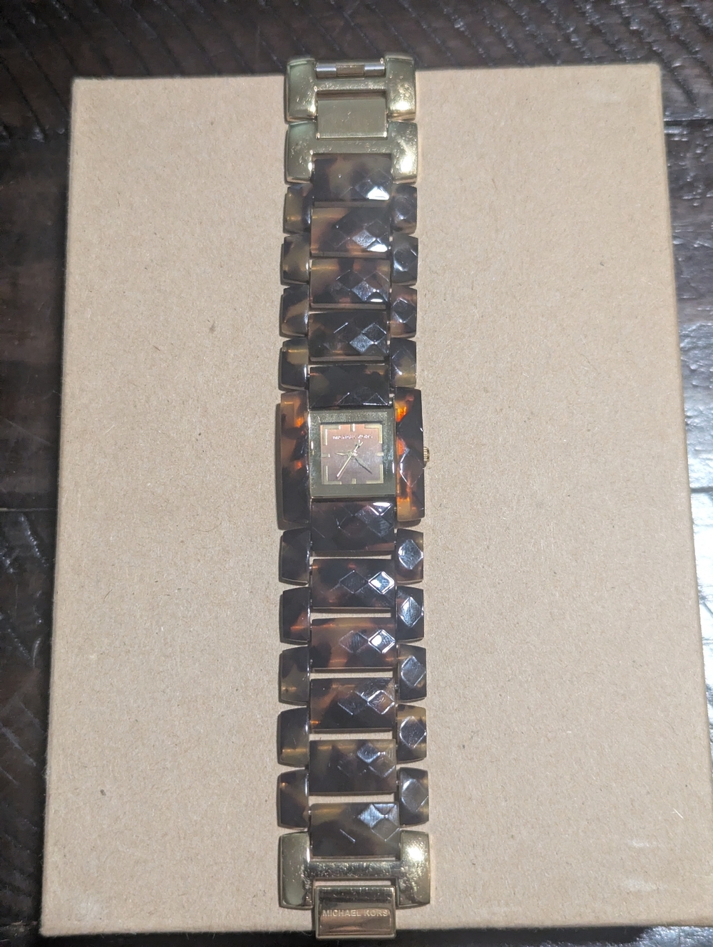 Michael Kors Tortoise Shell Watch